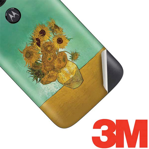 Vincent Van Gogh Sunflowers 1888 Moto E5 Play Skin